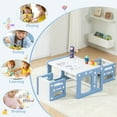 thumbnail image 4 of Montessori Table and Chair Set, Kids Table and Chairs, Height-Adjustable Toddler Table and Chair Set, Table Chair for Ages 3-8, Childrens Table for Daycare, Classroom, 4 of 7