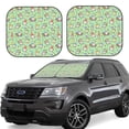 thumbnail image 1 of Fotbe Gnomes de Printemps 2 Pcs Pare-Soleil / Bloqueur de Soleil pour Pare-Brise de Voiture / Accessoires Intérieurs Pliables pour Protection Solaire - Grand, 1 of 6