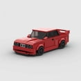 thumbnail image 4 of HOT MOC City Racing Car Speed Champions Sports Building Blocks Bricks Classic Supercar Racers M3 DTM Great Vehicles Kits Toys, 4 of 7