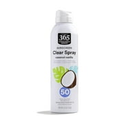 365 by Whole Foods Market, Sunscreen SPF 50 Coconut Vanilla, 5.3 Ounce 6.00 Fl Oz (Pack of 1)