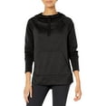 thumbnail image 5 of Hanes Chandail à Capuchon en Molleton Sport Performance pour Femmes, 2TG, Noir/noir Chiné, 5 of 5