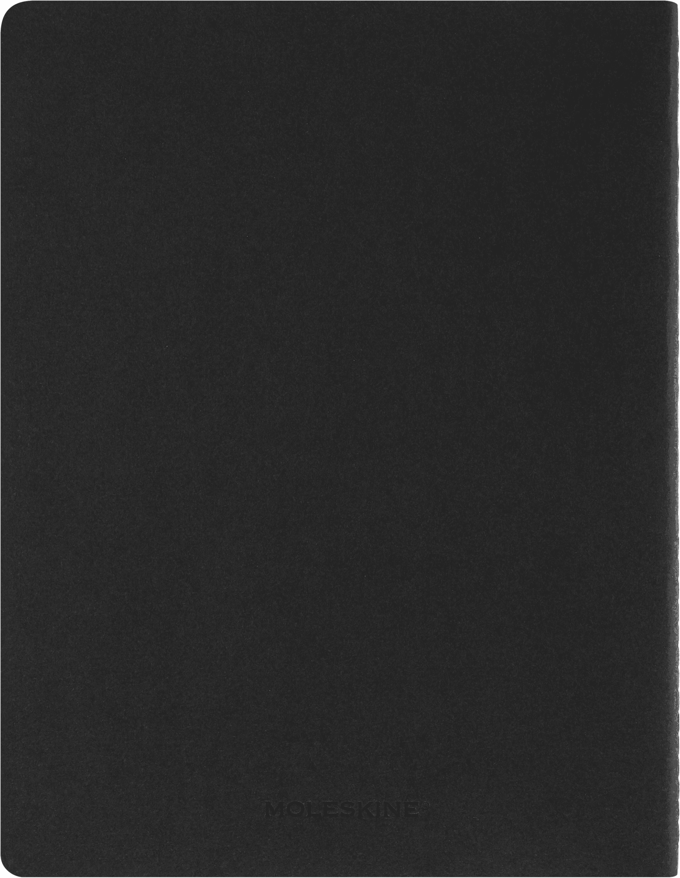 Moleskine Student Cahier Journal, Soft Cover, Ruled, XXL (8.5" x 11"), Black