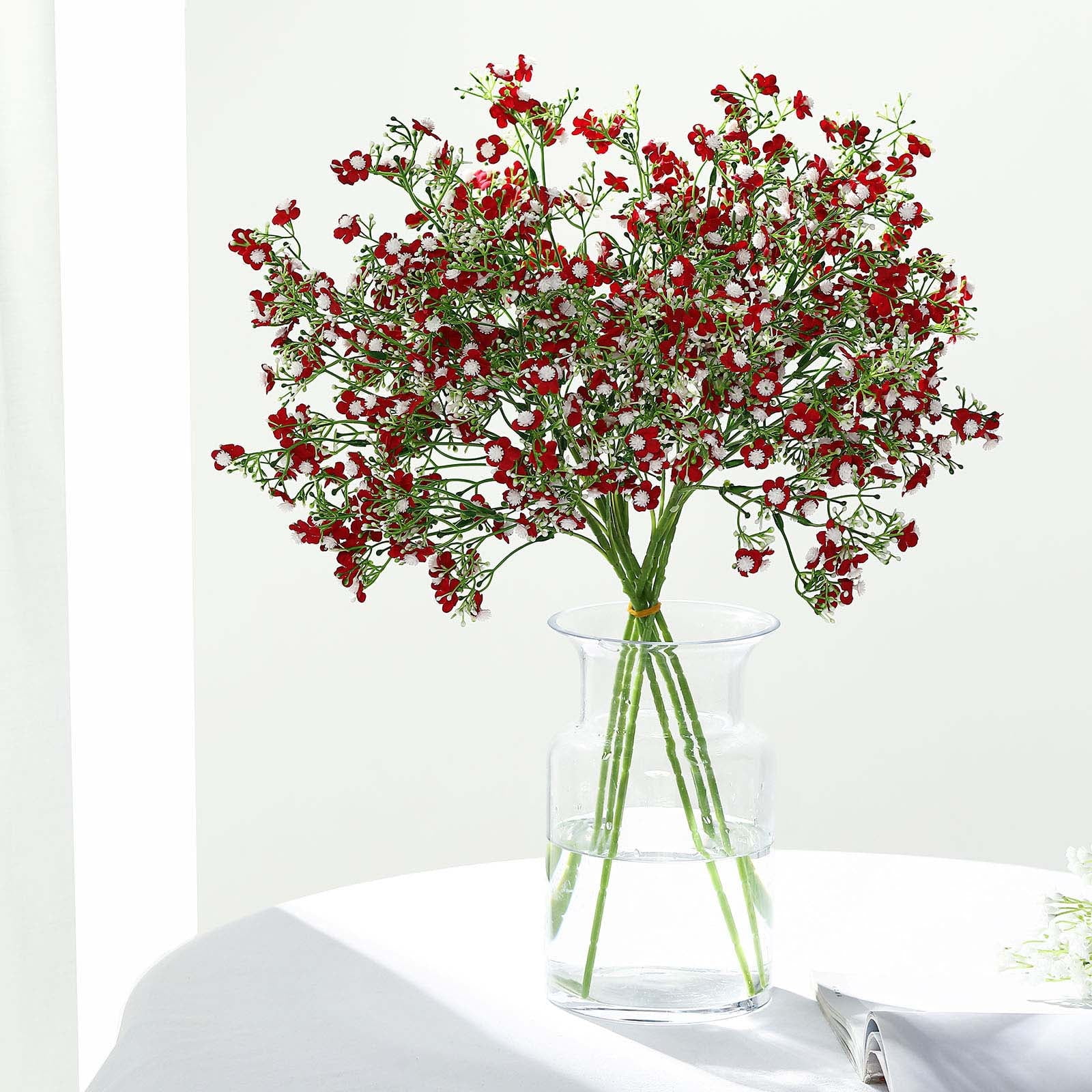 Polyether Polyurethane Real Touch Artificial Gypsophila For Living Roo –