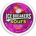 thumbnail image 3 of Ice Breakers Sours Mixed Berry. Strawberry And Cherry Flavored Sugar Free Breath Mints, 1.5 Oz Tins (8 Count), 3 of 3