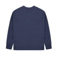 thumbnail image 5 of Frostluinai Waffle Henley Shirts for Boy 4-14Y Button Up Long Sleeve Tops Basic Solid Color Blouses Loose Fit Casual Sweatshirts, 5 of 6
