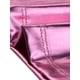 thumbnail image 5 of Camiseta sin mangas metálica para mujer INSPIRE CHIC con tirantes espagueti y espalda descubierta M Rosa, 5 of 6