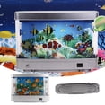 thumbnail image 2 of Binwennn Baby Stuff Aquarium Mini Aquarium Fish Tank LED Fish Tank Light Fascinating Fish Dynamic In Fish Tank Desktop Decorative Lamps Virtual Ocean Motion Night Lights, 2 of 8