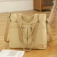 thumbnail image 1 of Bolso de viaje de lona Bolso de hombro multifunción Gran capacidad para el trabajo (Caqui) Sywqhk Para Estrenar, 1 of 8