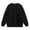 Black, variant on Mens Sweater Fall/Winter Fashion Solid Color Long Sleeve Sweater Casual Pullover Crewneck Loose Workout Sweater Khaki M