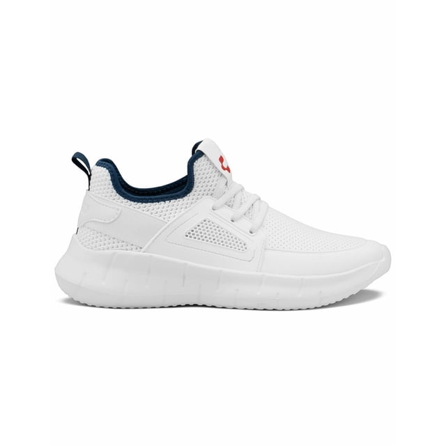 Tenis Charly Para Hombre Cómodos Antiderrapante Ligeros blanco 26