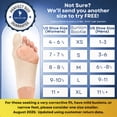 thumbnail image 5 of Bunion Bootie Ultra-Thin Bunion Sleeve for Women & Men – Shoe-Friendly, Breathable Toe Alignment Support – Medium, Right Foot, 5 of 16