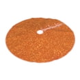 thumbnail image 2 of Bingfone Christmas Tree Skirt Mat Christmas Decoration Interior 30"-Orange Glitter, 2 of 8