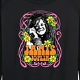 thumbnail image 3 of Janis Joplin - Flowers - Women's Lightweight French Terry Long Sleeve Shirt, 3 of 5