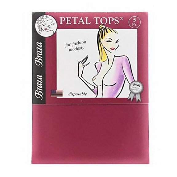 Braza Disposable Waterproof Petal Tops Nipple Covers Pasties