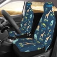 thumbnail image 2 of Yiaed Tropical Animals Print Car Seat Covers,Universal Auto Seats Protector Fits for Car,SUV Sedan,Truck,Automotive Seat Covers & Accessories(Two packs), 2 of 7