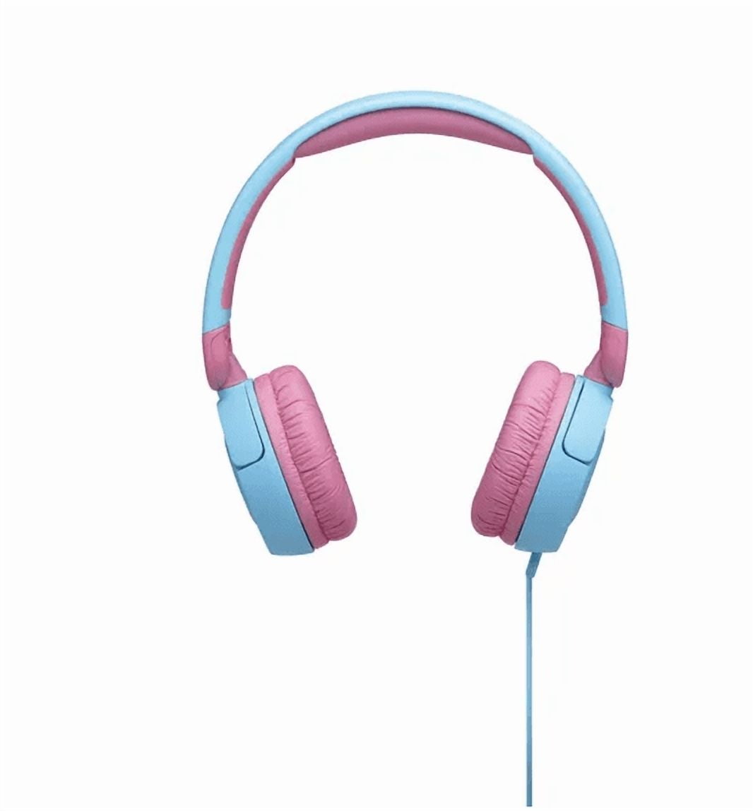 Safe Volume On-Ear Headphones with Mic Blue