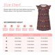 thumbnail image 3 of Fotbe African Women Vestido de Dormir para Niñas de 3 a 10 Años, Mangas Cortas, Estilo Princesa, Pijama Camisón con Mangas Voladas-X-Large, 3 of 6