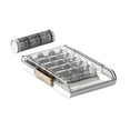 thumbnail image 2 of Organizador Semanal de pastillas Yuyangstore pastillero con compartimentos grandes Blanco, 2 of 8