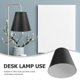 thumbnail image 3 of unbranded Lamp Shade De Hierro Negro Con Para De Escritorio Y Lectura, 3 of 7