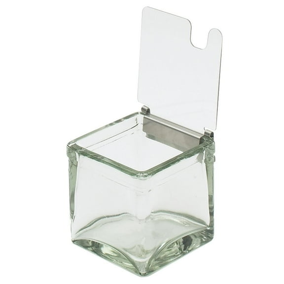 Cal-Mil Notched Metal Hinge Jar Lid