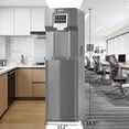 thumbnail image 7 of VECYS 3 5 gal Bottom Loading Cold Water Cooler with Ice Supply, 18LBS Daily Ice Making，Dark Grey, 7 of 7