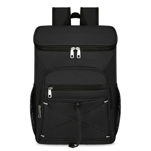Estbridge Camping Essential Cooler Backpack Insulation Leak-proof Waterproof Backpack Large Capacity Lightweight Travel Camping Beach Backpack Cooler Ice Chest Black