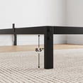 thumbnail image 4 of 10 Inch Twin Size Low-Profile Platform Bed Frame - No Box Spring Needed, Heavy Duty Metal Frame with 800 lb Capacity, Noiseless & Easy Assembly, Black, 4 of 6