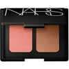 NARS Limited Edition Blush Bronzer Duo in Orgasm - Peachy Pink Shimmer and Laguna - Sheer Light Brown - for All Skintones 0.35 oz 10.5 grams