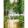 thumbnail image 4 of GATYZTORY 40x50cm Lienzo de paisaje natural sin marco Obra de arte Decoración del hogar Regalo único, 4 of 5