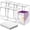 6P Clear, variant on 6 Pack Acrylic Trading Card Storage Boxes, Commander Deck Cases Holds 600+ Sleeved Cards with 6 Dividers, Clear Organizer Boxes for Collectible & Sports Cards