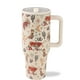 thumbnail image 1 of HydroJug Traveler - Botella de agua con asa y pajita abatible - Cabe en portavasos, vaso resistente a fugas, reutilizable, aislado, de acero inoxidable y base de goma - Regalos para mujeres y hombres, 1 of 4