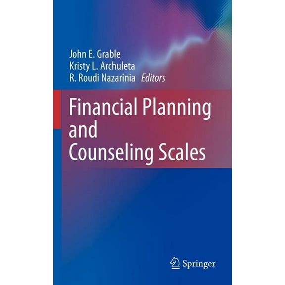 Financial Planning and Counseling Scales, (Hardcover)