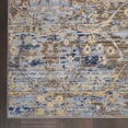 thumbnail image 4 of Nourison Majestic Modern Distressed Beige/Blue 7'9" x 9'9" Area Rug, (8' x 10'), 4 of 8