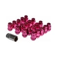 thumbnail image 5 of KarParts360 For Dodge Viper 2008 2009 2010 Acorn Nut Lock Set | Steel | Pink Color | External Lock Design Pattern | Fine Thread Type, 5 of 6