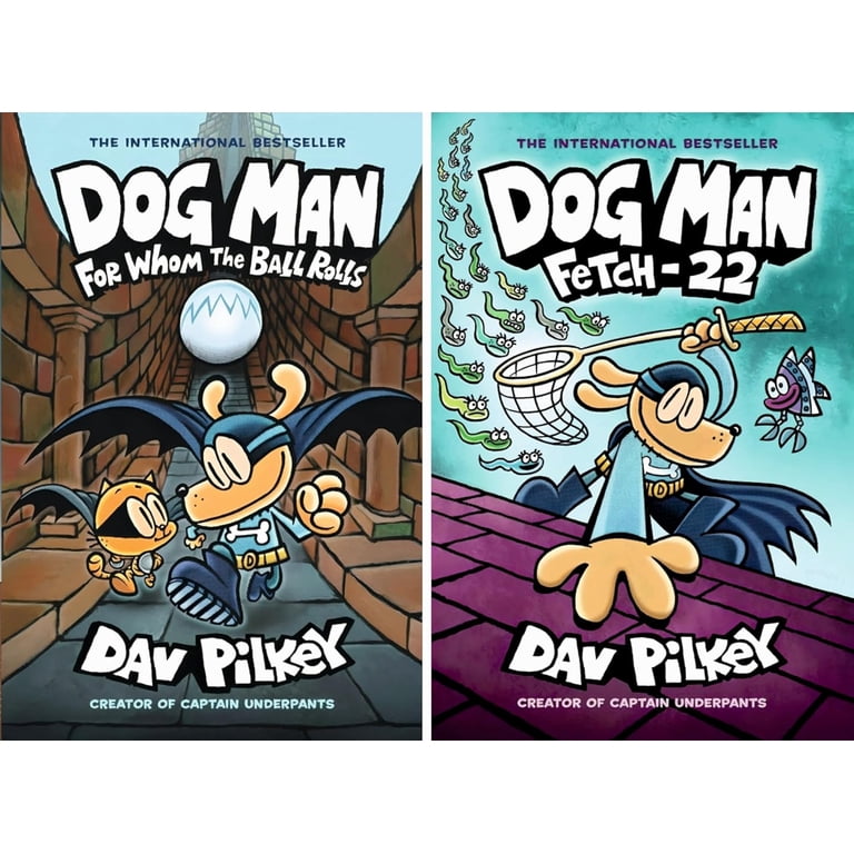 Dav Pilkey's Dog Man Complete Series Collection – Books 1–14 Full