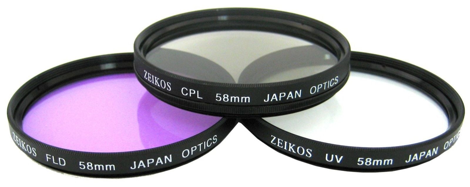 Zeikos 58mm UV Protection Multi-Coated Glass Filter