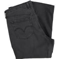 thumbnail image 3 of Levi's Jeans à Jambe Droite Compensée pour Femmes, Noir, Grande Taille, 20W, 3 of 3