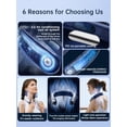 thumbnail image 4 of Portable Neck Air Conditioner, TEC Ice Porcelain Cooling, 3.0 Personal Cooler Fan for Outdoor, Office, Travel, 4 of 13