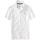 thumbnail image 1 of Aeropostale Solid A87 Uniform Logo Polo de rugby para hombre, blanco, XS, 1 of 1