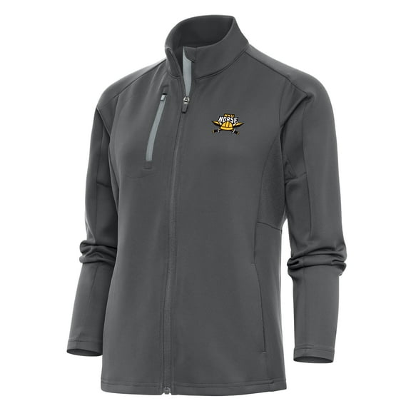 Women's Antigua  Charcoal Northern Kentucky University Norse Generation Full-Zip Jacket