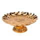 thumbnail image 1 of 1pc Exquisite Alloy Fruit Bandeja Tributos Sirviendo Bandeja Bandeja de almacenamiento útil (Dorado), 1 of 6