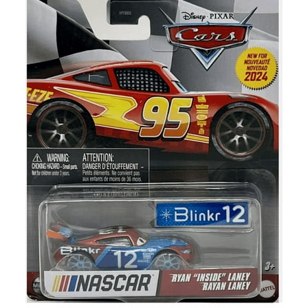 Disney Pixar Cars NASCAR Ryan “Inside” Laney #12 Blinkr  Diecast 1:64 Scale