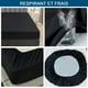 thumbnail image 3 of Protector de colchón impermeable de 120 x 200 cm, funda de colchón transpirable de primera calidad, fundas protectoras de colchón contra ruido, sábana ajustable impermeable (negro), 3 of 3