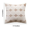 thumbnail image 3 of Almohada Cojín Sofá | Cojín decorativo para salón, cama, ventana | rosa, relleno de alta elasticidad, suave, lavable | 17,7 x 17,7 x 3,9 pulgadas | Respaldo versátil, 3 of 7
