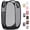Black, variant on Collapsible Mesh Pop Up Laundry Hamper 2-Pack, Wide Opening, Side Pocket, Space-Saving Foldable Basket for Clothes, Travel, Dorm Breathable & Durable (White)