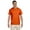 Orange, variant on JustBlanks Ultra Cotton Pocket T-Shirt Rib Collar Taped Neck And Shoulders For Comfort And Durability