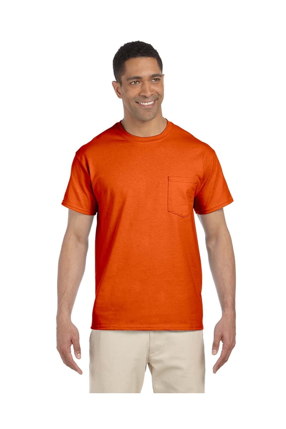 Ultra Cotton Adult Tee With Pocket