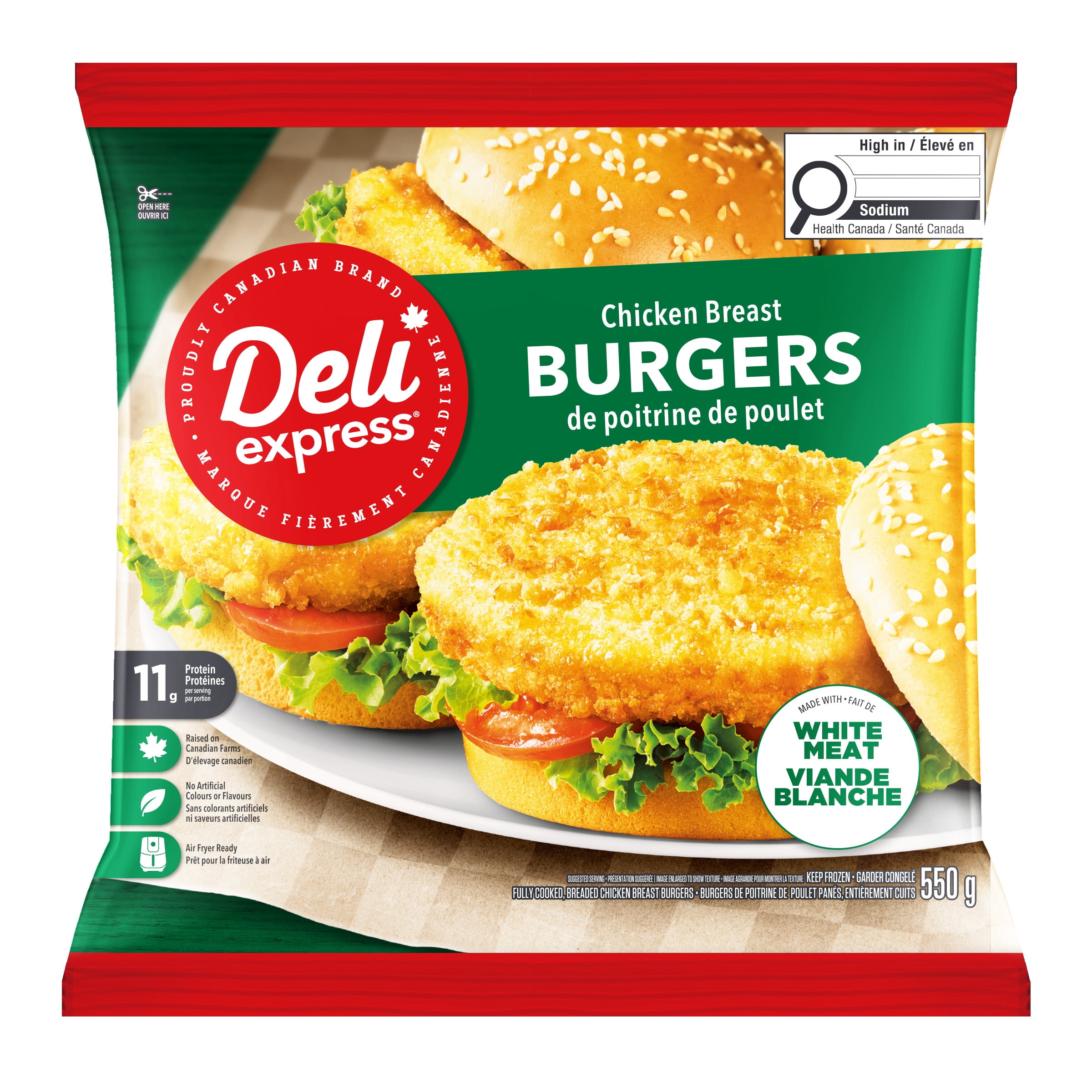 Deli Express Chicken Breast Burgers