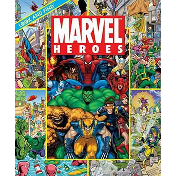Pre-Owned Look and Find: Marvel Heroes (Look and Find) (Hardcover) 1412766656 9781412766654