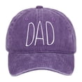 thumbnail image 4 of Dad Hat Dad Letter Embroidered Baseball Cap Father's Day Gift Daddy Hat, 4 of 4